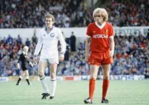 English League Division One match at Elland Road. Leeds United 1 v Liverpool 1 English League Division One match at Elland Road. Leeds United 1 v Liverpool 1