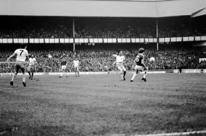 English League Division One match at Goodison Park. Everton 0 v West Ham United 0 English League Division One match at Goodison Park. Everton 0 v West Ham United 0