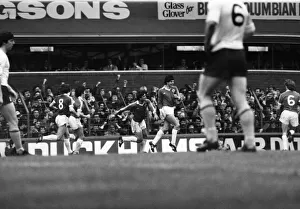 Images Dated 30th January 1982: English League Division One match at Goodison Park. Everton 1 v Tottenham Hotspur 1