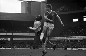 Images Dated 30th January 1982: English League Division One match at Goodison Park. Everton 1 v Tottenham Hotspur 1