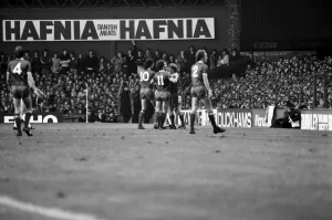 English League Division One match at Goodison Park. Everton 0 v Liverpool 5 English League Division One match at Goodison Park. Everton 0 v Liverpool 5