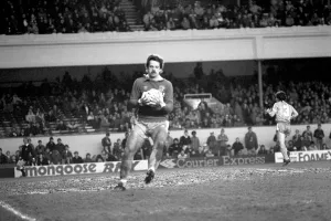English League Division One match at Highbury. Arsenal 3 v Stoke City 0 English League Division One match at Highbury. Arsenal 3 v Stoke City 0