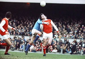 English League Division One match at Highbury Arsenal 2 v Manchester City 0 English League Division One match at Highbury Arsenal 2 v Manchester City 0