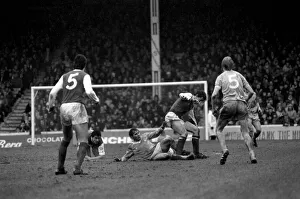 English League Division One match at Maine Road. Manchester City 0 v Arsenal 0 English League Division One match at Maine Road. Manchester City 0 v Arsenal 0