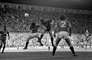 Images Dated 25th September 1982: English League Division One match at Old Trafford. Manchetser United 0 v Arsenal 0