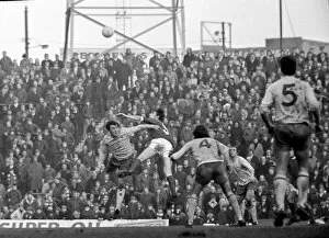 Images Dated 19th December 1970: English League Division One match at Old Trafford Manchester United 1 v Arsenal 3