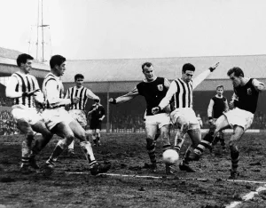 English League Division One match at Turf Moor. Burnley v West Bromwich Albion English League Division One match at Turf Moor. Burnley v West Bromwich Albion