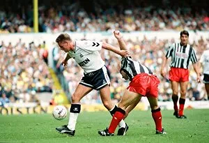 Images Dated 8th September 1990: English League Division One match at White Hart Lane. Tottenham Hotspur 3 v Derby