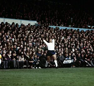 Images Dated 15th April 1972: English league Division One match at White Hart Lane Tottenham Hotspur v Chelsea v