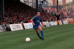 English League Division One match Wimbledon v Everton Dennis Wise of English League Division One match Wimbledon v Everton Dennis Wise of