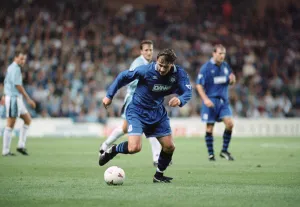 English Premier League match at Maine Road. Manchester City 0 v Everton 2 English Premier League match at Maine Road. Manchester City 0 v Everton 2