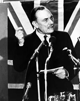 Conservative Gallery: Enoch Powell Political Nationalist Campaigner 5th October 1976