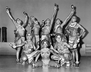 Entertaiment! African National Dance. Kwazulu - the South African Dance Company appearing Entertaiment! African National Dance. Kwazulu - the South African Dance Company appearing