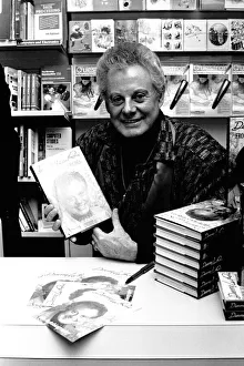Entertainer Danny La Rue at WH Smith's in Eldon Square Entertainer Danny La Rue at WH Smith's in Eldon Square