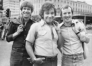 Images Dated 25th June 1976: Eric Burdon flanked by Hylton Valentine (left) and John Steel