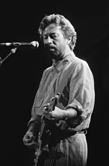 Eric Clapton singer/songwriter and guitarist performing at The Birmingham National Eric Clapton singer/songwriter and guitarist performing at The Birmingham National