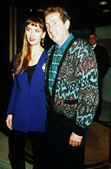 Eric Idle comedy actor with wife Tania 1991 Eric Idle comedy actor with wife Tania 1991