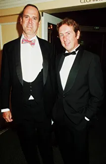 Eric Idle and John Cleese comedy actors 1991 Eric Idle and John Cleese comedy actors 1991