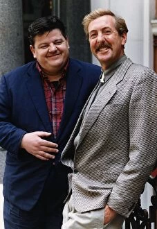 Eric Idle and Robbie Coltrane stars of the film Nuns On The Run