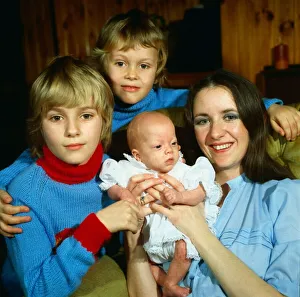 Erin Geraghty with her children March 1983 Erin Geraghty with her children March 1983