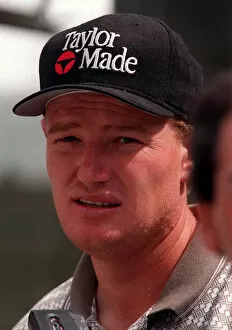 Images Dated 18th July 1997: Ernie Els at the Open Golf Championship Troon July 1997