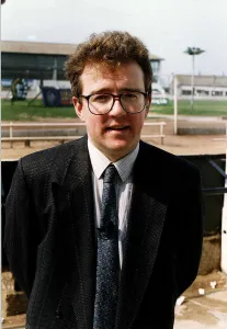 Images Dated 13th April 1991: Errol Blythe TV Sports Presenter