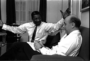 ERROL GARNER Jazz pianist talking to Daily Mirror reporter Donald Zec 1963 Y2K ERROL GARNER Jazz pianist talking to Daily Mirror reporter Donald Zec 1963 Y2K