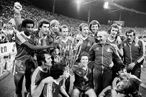 European Cup Final at the Olympic Stadium in Munich. Nottingham Forest 1 v Malmo 0 European Cup Final at the Olympic Stadium in Munich. Nottingham Forest 1 v Malmo 0