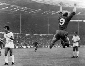 European Cup Final at Wembley Stadium. Manchester United 4 v Benfica 1 European Cup Final at Wembley Stadium. Manchester United 4 v Benfica 1