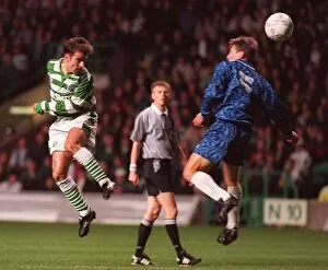 Images Dated 28th September 1995: European Cup Winners Cup First Round Second Leg match September 1995 Celtic 4 v