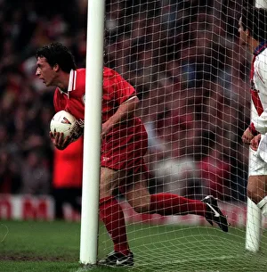 European Cup Winners Cup Semi Final Second Leg match at Anfield European Cup Winners Cup Semi Final Second Leg match at Anfield
