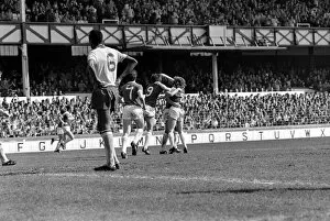 Everton 2 v. Arsenal 1. April 1982 MF06-35-005 *** Local Caption *** Division 1 Football