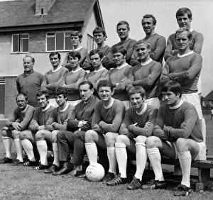 Everton football team and manager Harry Catterick. Circa July 1967 Everton football team and manager Harry Catterick. Circa July 1967