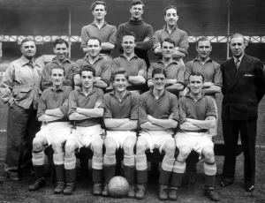 Everton pose for a team group photograph at Goodison Park Everton pose for a team group photograph at Goodison Park