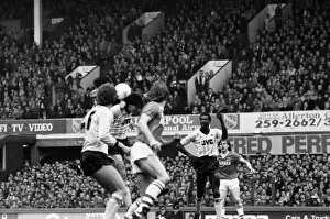 Everton v. Arsenal. March 1985 MF20-13-002 The final score was a two nil victory