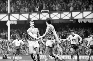 Images Dated 23rd March 1985: Everton v. Arsenal. March 1985 MF20-13-025 The final score was a two nil victory