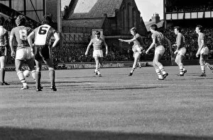 Everton v. Southampton. 22nd September 1984 Action from the one two draw between