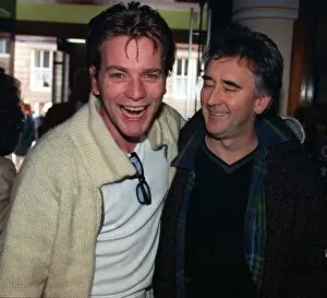 Images Dated 22nd February 1998: Ewan McGregor and uncle Dennis Lawson February 1998