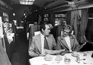 Ex Newcastle United manager Joe Harvey and his wife Ida take the last Pullman train to Ex Newcastle United manager Joe Harvey and his wife Ida take the last Pullman train to
