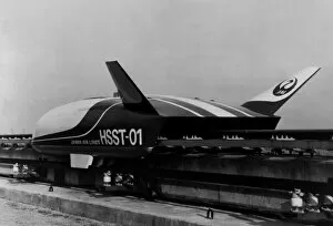 The experimental high speed surface transport, (Hover Train)