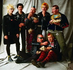 The Exploited Scottish punk group November 1980 The Exploited Scottish punk group November 1980