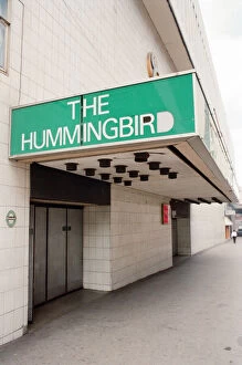 Exterior of the Hummingbird in Dale End, Birmingham, West Midlands. 10th July 1990