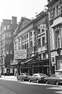 Images Dated 1st January 1971: Exterior view of the Albery theatre in St Martins Lane, London Circa 1971