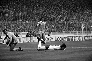 Images Dated 9th May 1981: F. A. Cup Final. Manchester City 1 v. Tottenham Hotspur 1. May 1981