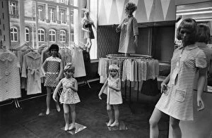 F W Woolworth Department Store, Liverpool, 24th June 1970. Fashion Department