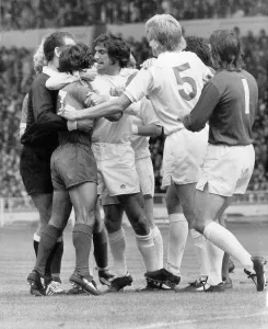 FA Charity Shield at Wembley Stadium August 1974 Liverpool' FA Charity Shield at Wembley Stadium August 1974 Liverpool'