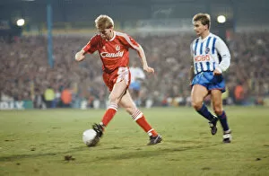 Images Dated 30th January 1991: FA Cup 4th round replay at the Goldstone Ground, Hove. Brighton