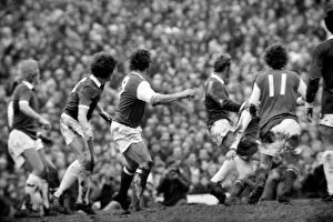 Images Dated 15th February 1975: F.A. Cup: Arsenal v. Leicester City. February 1975 75-00906
