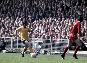 FA Cup Final 1971- Arsenal v Liverpool George Armstrong & Chris Lawler May FA Cup Final 1971- Arsenal v Liverpool George Armstrong & Chris Lawler May