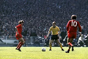 FA Cup Final 1971- Arsenal v Liverpool Steve Heighway and Eddy Kelly May 1971 FA Cup Final 1971- Arsenal v Liverpool Steve Heighway and Eddy Kelly May 1971